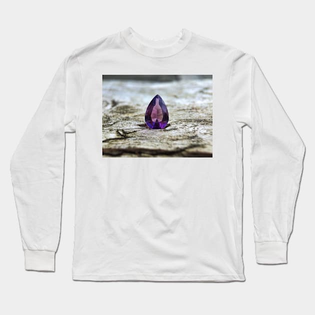 Mystical Amethyst Long Sleeve T-Shirt by NewburyBoutique